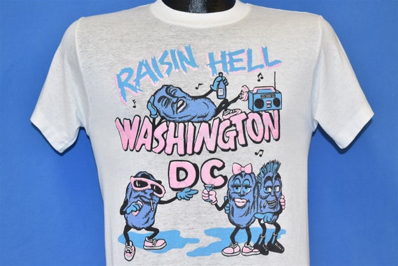 80s Raisin Hell Washington DC California Raisins F
