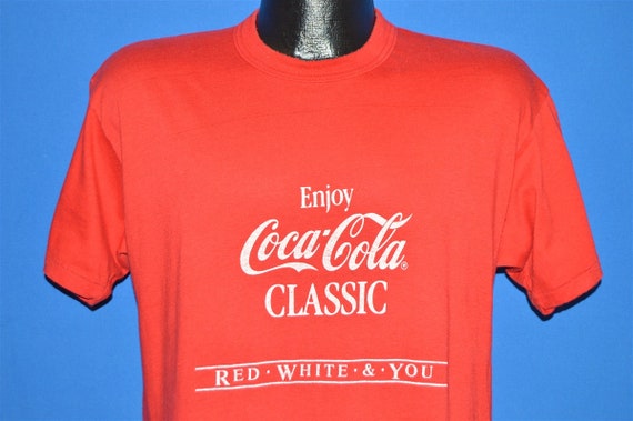 80s Coca Cola Sertoma t-shirt Large - image 1