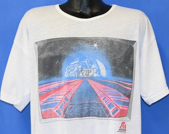 80s AI Technologies Amerasia International Space Science t-shirt Large