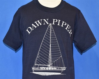 80s Dawn Piper Sailboat t-shirt Youth Large