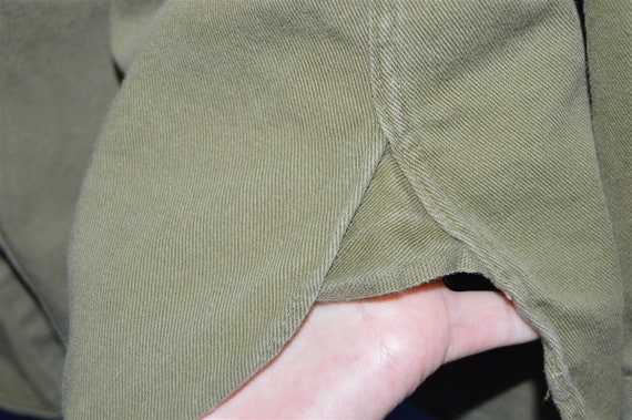 40s Boy Scouts Change Button Uniform shirt Large - image 6