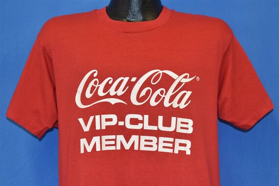 80s Coca Cola VIP Member Coke Classic Logo Red Pro