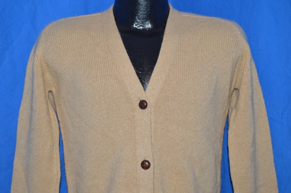 camel hair cardigan