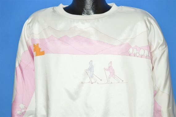 80s ski sweatshirt