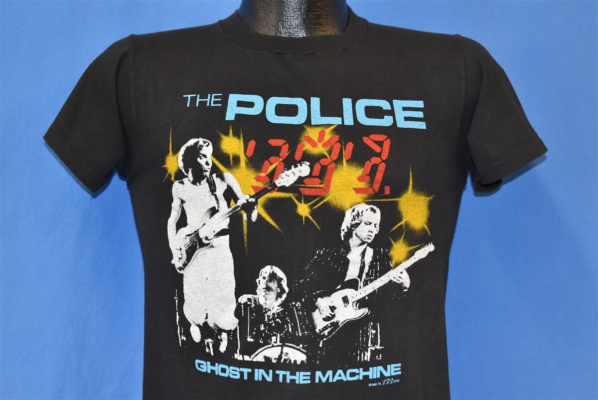 The Police Ghost in the Machine T Shirt - Etsy Canada