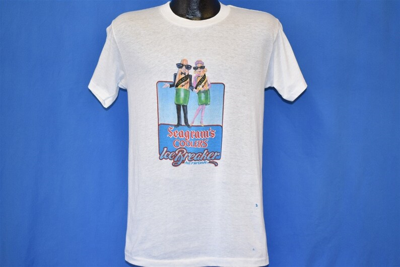 80s Seagram's Wine Coolers Ice Breakers Network White Etsy