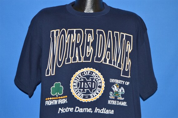 90s Notre Dame Fighting Irish Indiana t shirt Large 90s Notre Dame Fighting Irish Indiana t shirt Large