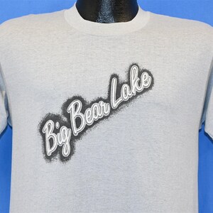 80s Big Bear Lake California Mountain Ski Resort Souvenir t-shirt Medium