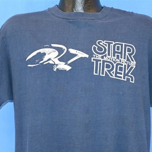 70s Star Trek The Motion Picture Distressed Sci-Fi t-shirt Large