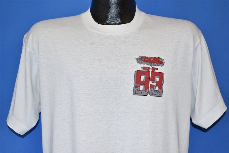90s CWHS Creek Wood High School Class of 1993 Graduation t-shirt Large