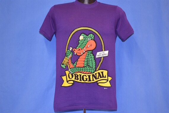 80s Save Original Party Animals Spoof Alligator B… - image 2
