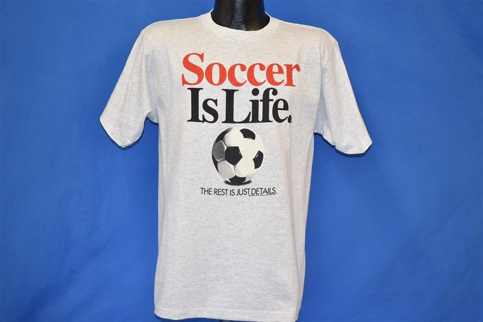 90s Soccer Is Life The Rest Is Just Details tshirt Youth Etsy