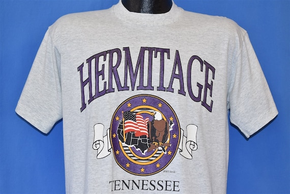 90s Hermitage Tennessee Nashville Eagle USA Flag … - image 1
