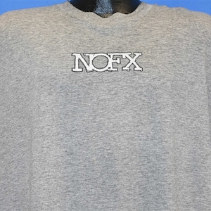 90s NOFX 1997 Punk Band So Long And Thanks For All the Shoes Beer Cut Off Muscle t-shirt Extra Large