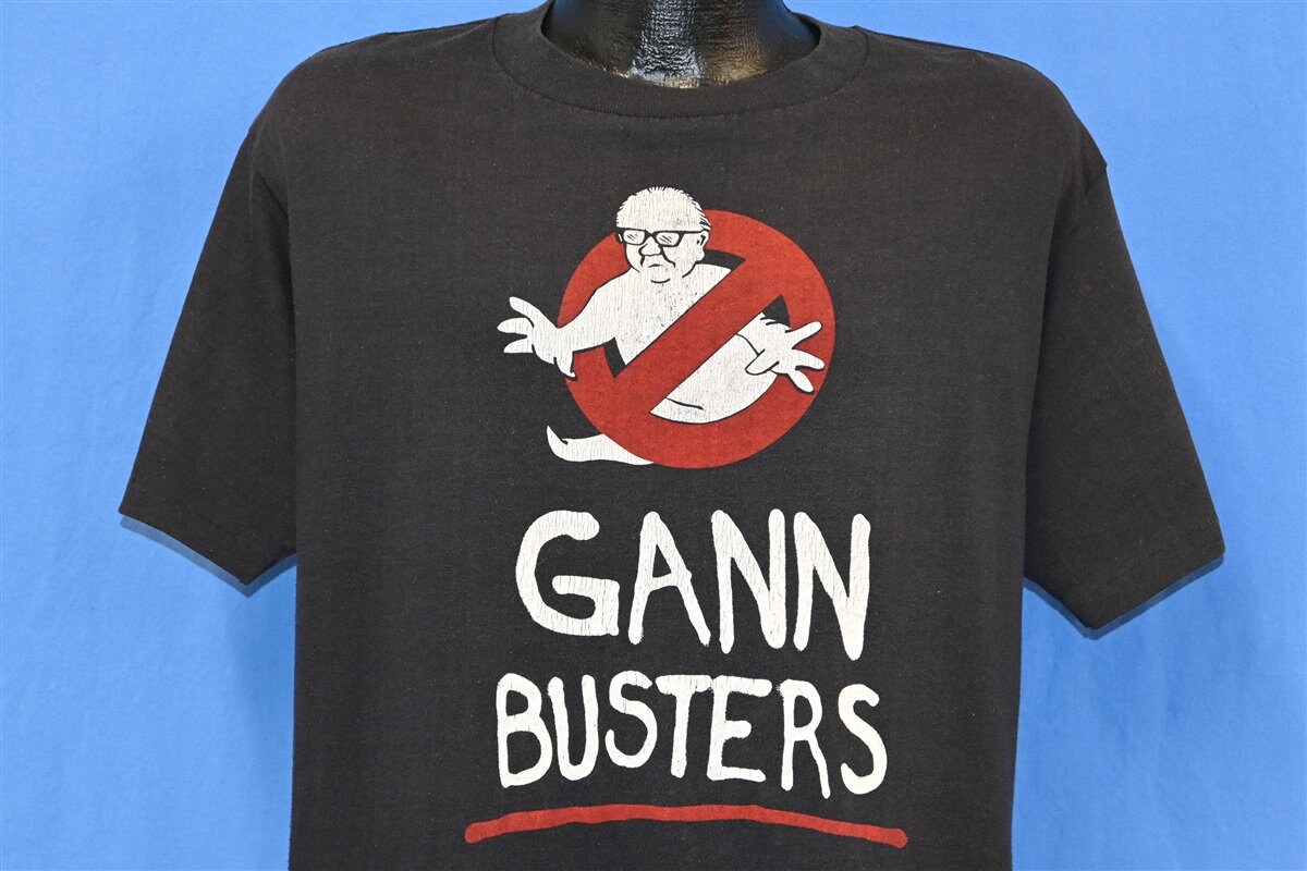 80s W. D. Gann Busters Spoof Ghost Parody Economics Joke Funny t-shirt Large