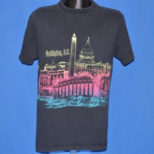 90s Washington, D.C. Neon Tourist t-shirt Large image 2