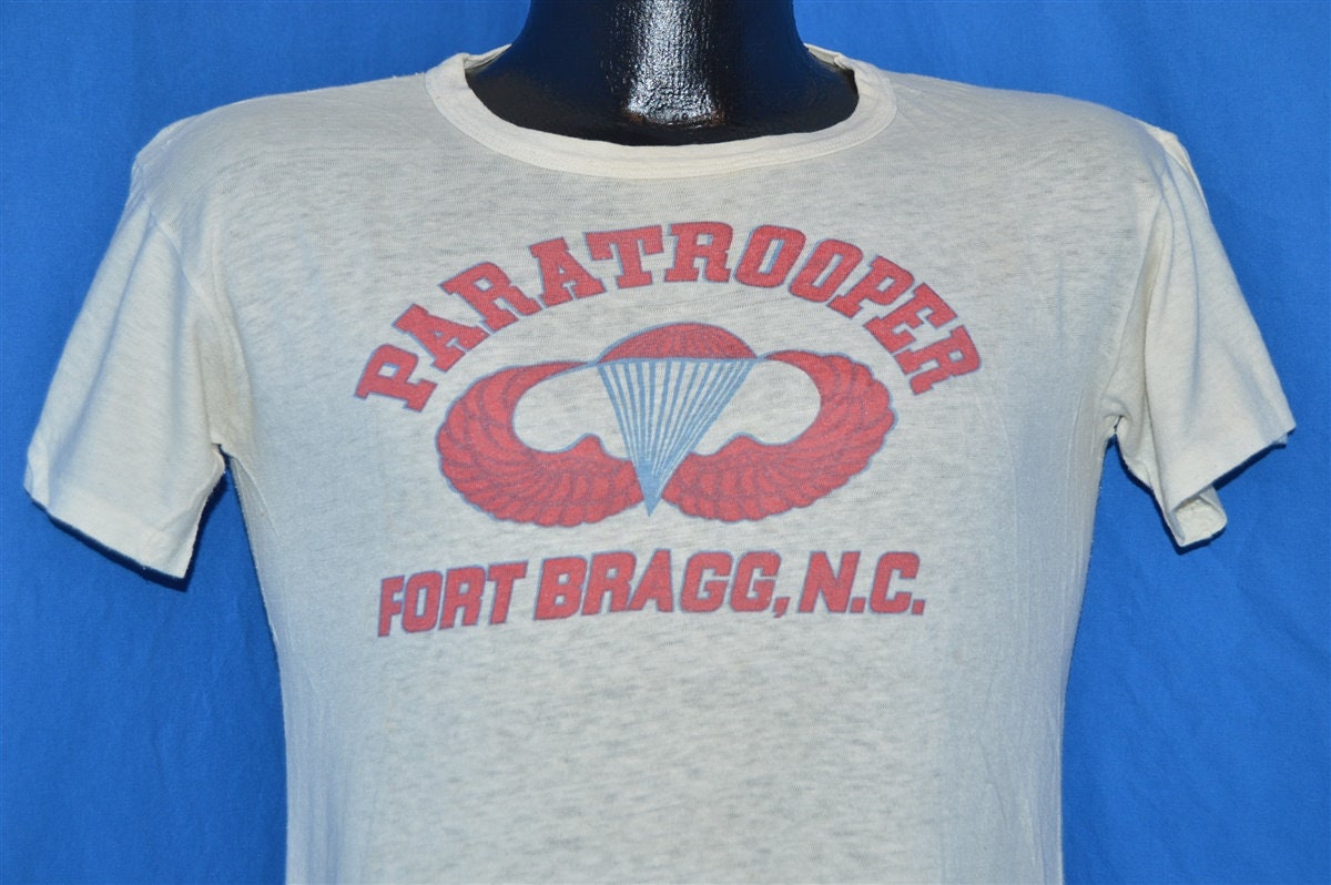 80's/Vintage Military Paratroopers Tシャツ Amazon.com: US Army Airborne Paratrooper | Vintage Veteran