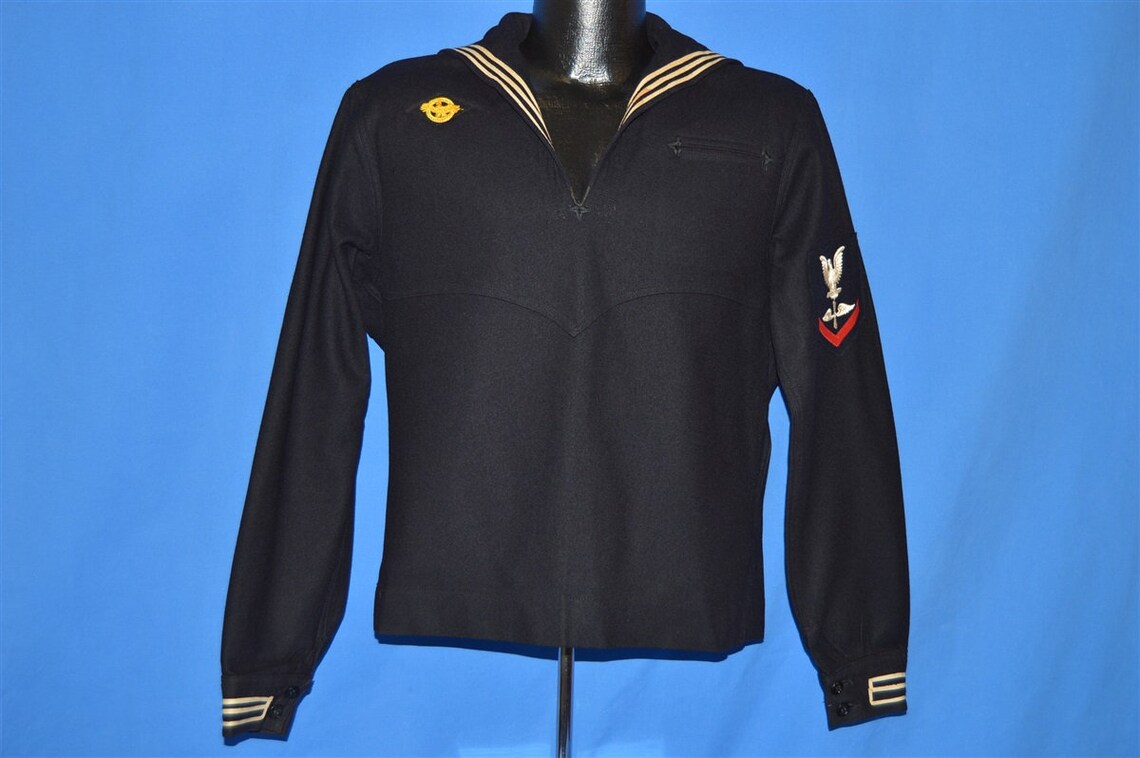 30s US Navy Men's Uniform Undress Pullover Small - Etsy