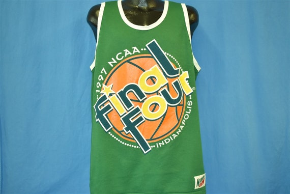 90s Final Four 1997 Logo NCAA Basketball Tank Top… - image 2