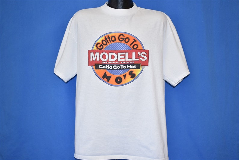 90s Modell's Sporting Goods Gotta Go to Mo's Slogan | Etsy