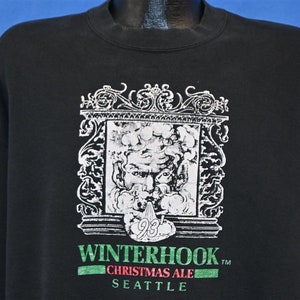 90s Winterhook Christmas Ale Seattle Redhook Sweatshirt Extra Large
