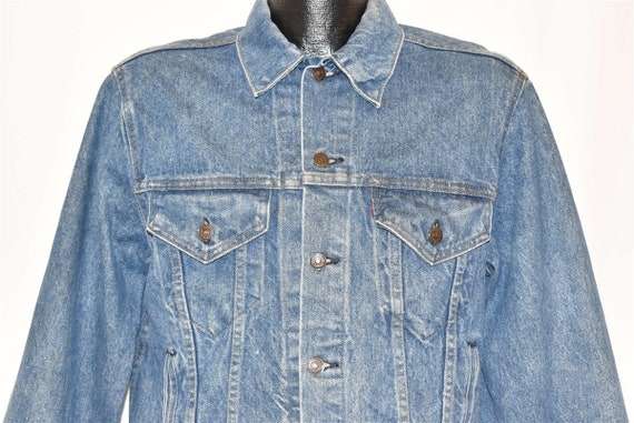 90s Levis Type 3 Trucker 70506 Denim Side Pocket … - image 1