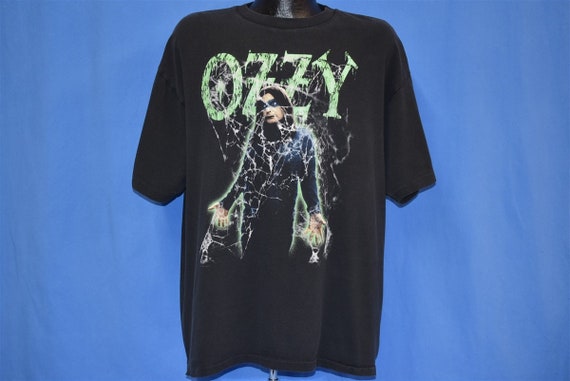 90s Ozzy Osbourne Spiderwebs Heavy Metal Doom Roc… - image 2