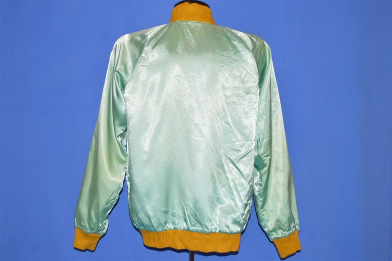 60s Joint Staff Reversible Satin Bowling Jacket Medium Etsy