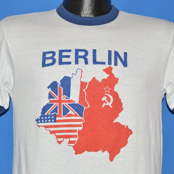 80s Berlin Wall Germany t-shirt Medium