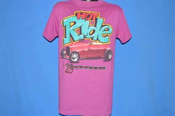 80s Hot Ride Hot Rod 1929 Roadster t-shirt Large - image 2