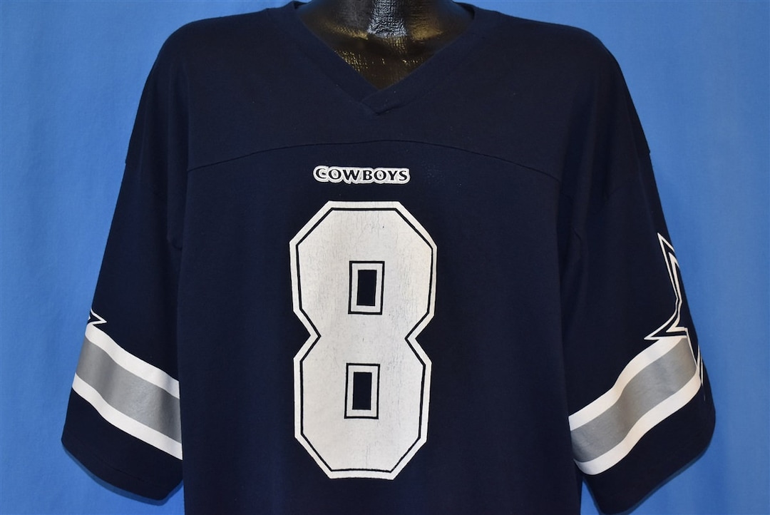 Vintage 90's Starter Dallas Cowboys Double Star Troy Aikman Football Jersey  XL