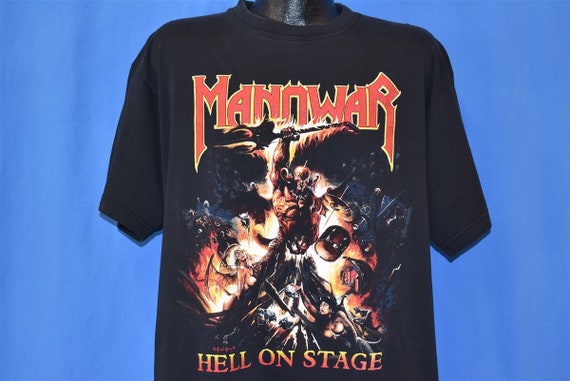Hell on Stage Heavy Metal Band Cover Art T-shirt - Etsy