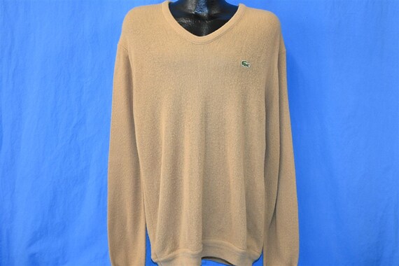 60s Izod Lacoste V-neck Brown Embroidered Crocodile Emblem Pullover Sweater Extra Large - Etsy 60s Izod Lacoste V-neck Brown Embroidered Crocodile Emblem Pullover Sweater Extra Large - Etsy