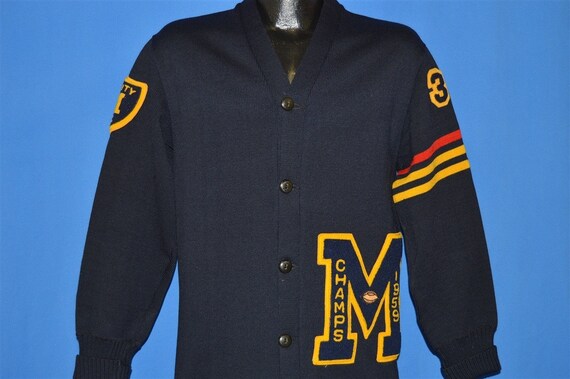 50s Montebello High School 1959 Varsity Cardigan M