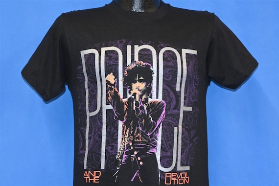 Camiseta Manga Corta Logo Camiseta Prince Purple Rain Niño - Oficial, Manga Corta, Negro Camiseta Logo Prince