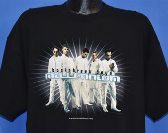 Back Street Boys バンドTシャツ Classic 90s Backstreet Boys Rock Band Graphics T-Shirt
