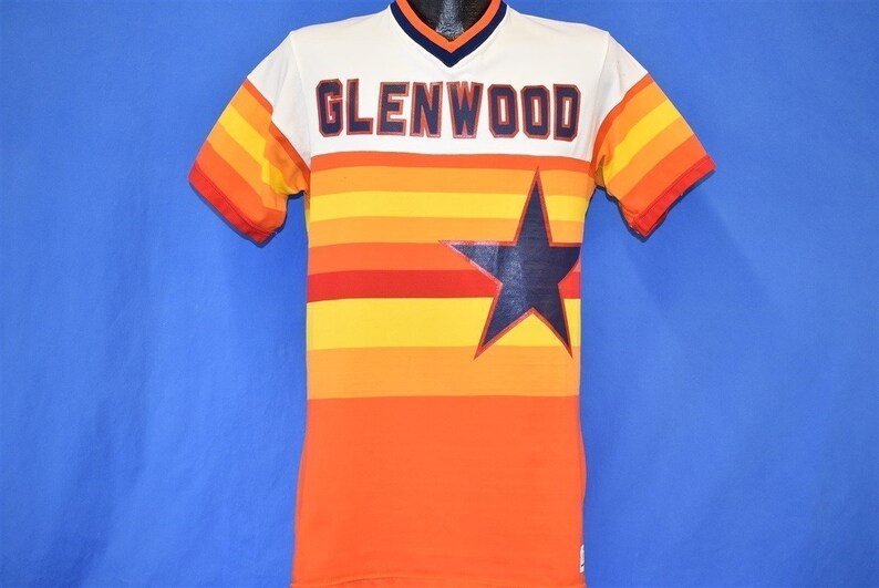 70s Glenwood Houston Astros Jersey #10 Medium