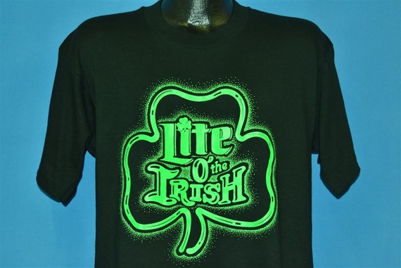 90s Miller Lite O' the Irish Shamrock 