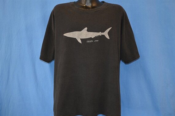 90s Pearl Jam 1998 Silver Shark Rock 