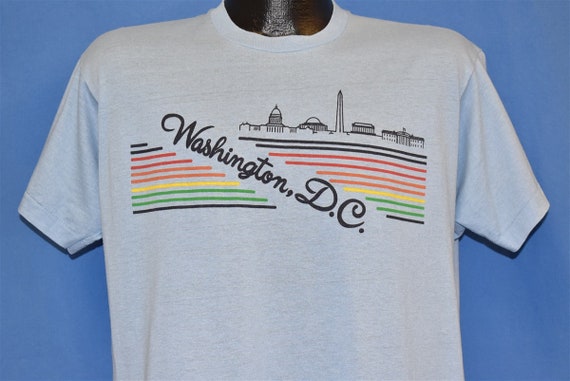 80s Washington DC Rainbow Capitol Lincoln White Ho