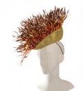 Porcupine Quill Fascinator, Avant-Garde Headpiece product logo