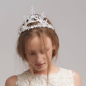 coral inspired headband, hand embroidered wedding crown, laser cut tiara 50% OFF- ON sale