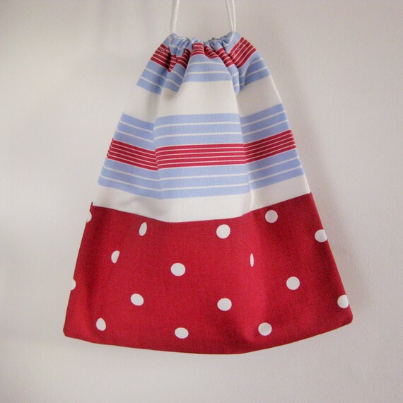 drawstring sponge bag