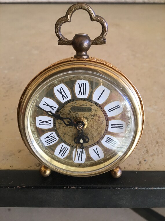Alarm Clock Mechanical Nightstand Etsy