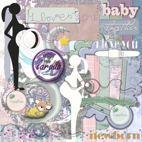 Free digital scrapbooking supplies - download a kit