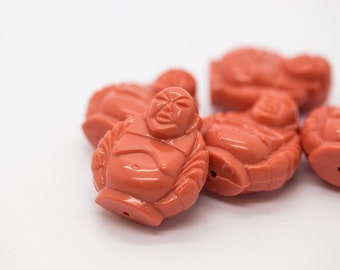 24x19 Buddha bead 2 pcs