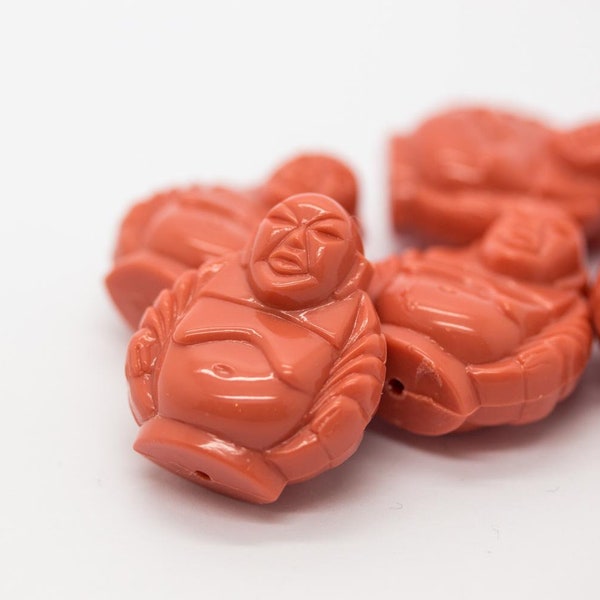 24x19 Buddha bead 2 pcs