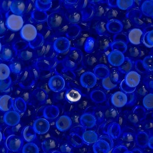 Cabochon rond de 20 mm en bleu 2Pcs image 2