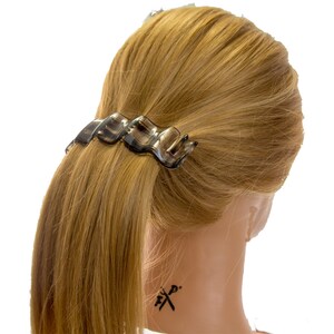 11,5x2,6cm Haarclip Wave en brun 1Pcs KL2522_P2794 image 2