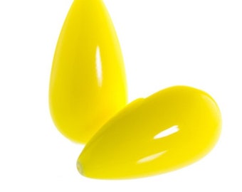 26x14 Smooth Drop en jaune 2Pcs